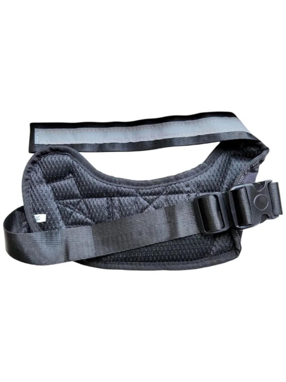 Joyride Dog Harness No Pull Tactical Reflective Black Size M Adjustable